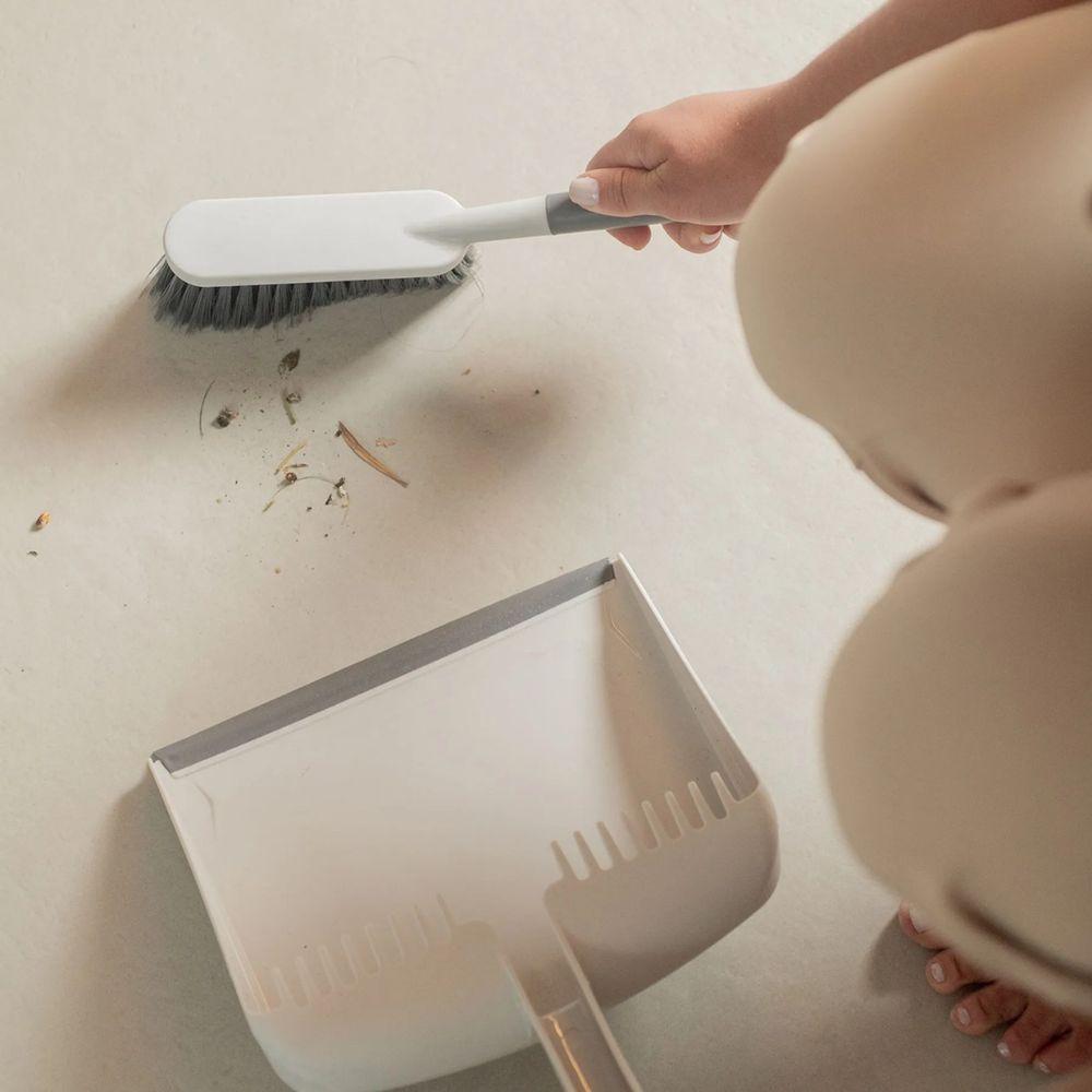 Kit Acessórios De Limpeza 5 Peças Flow Bege Fechado - 2