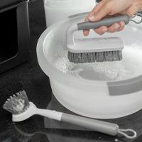 Kit Acessórios De Limpeza 5 Peças Flow Bege Fechado - 5