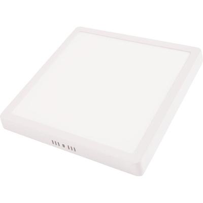 Plafon Fita Led Tramontina Quadrado De Sobrepor Branco 12 W 4000 K 840 Lm Luz Neutra