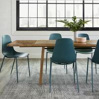 Kit Com 2 Cadeiras Miami Com Assento Polipropileno Fratini Preto - 3