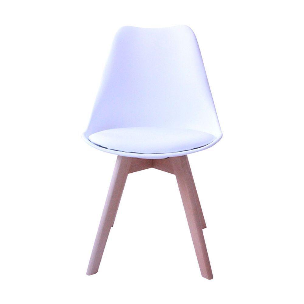 Kit 4 Cadeiras Siena Com Estrutura Em Polipropileno Fratini Branco - 2