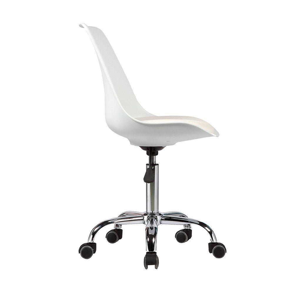 Kit 2 Cadeiras Chicago Com Estrutura Polipropileno Fratini Branco - 4