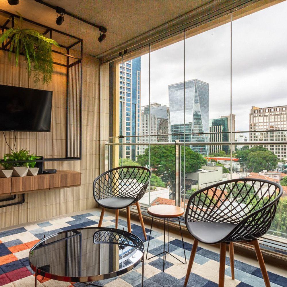 Kit 2 Cadeiras Monaco Com Assento Em Polipropileno Fratini Preto - 6