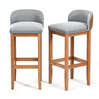 Kit 4 Banquetas Balcão Bar Ilha Design Resistente Onix - 1