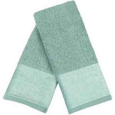 Kit 5 Toalha Lavabo Cristal Natalina 30x50cm Mar Mediterrâneo