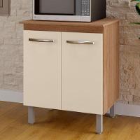 Balcão Multiuso Com Tampo 70 Cm 2p Serena Savana Off White Mobbs - 2