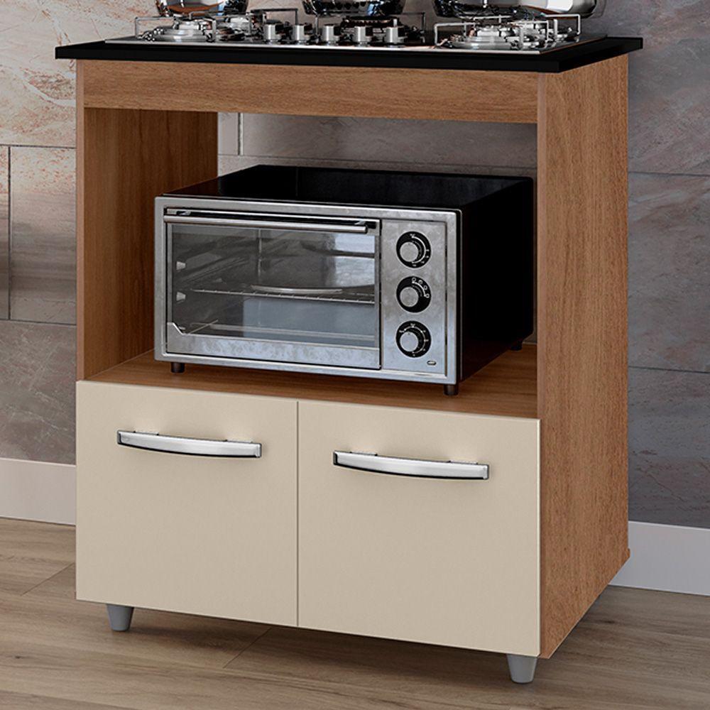 Balcão Para Cooktop 5 Bocas Elisa Mobbs Savana Off White - 2