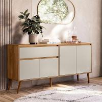 Aparador Buffet Ravi Nature Off White Plla - 5