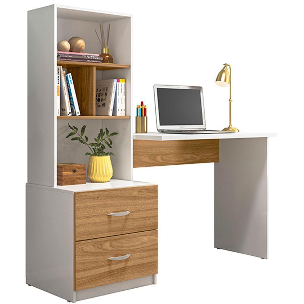 Escrivaninha Cristal Branco Nature Plla - 1