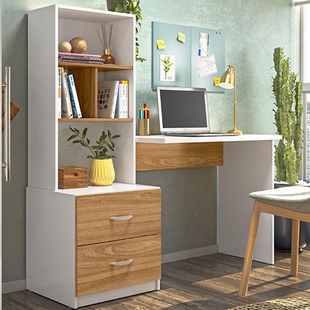 Escrivaninha Cristal Branco Nature Plla - 2