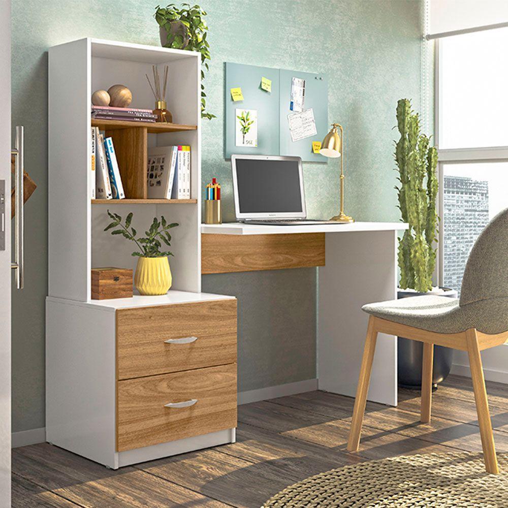 Escrivaninha Cristal Branco Nature Plla - 4