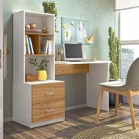 Escrivaninha Cristal Branco Nature Plla - 4