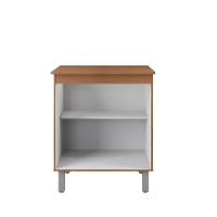 Balcão Multiuso Com Tampo 70 Cm 2p Serena Savana Preto Mobbs