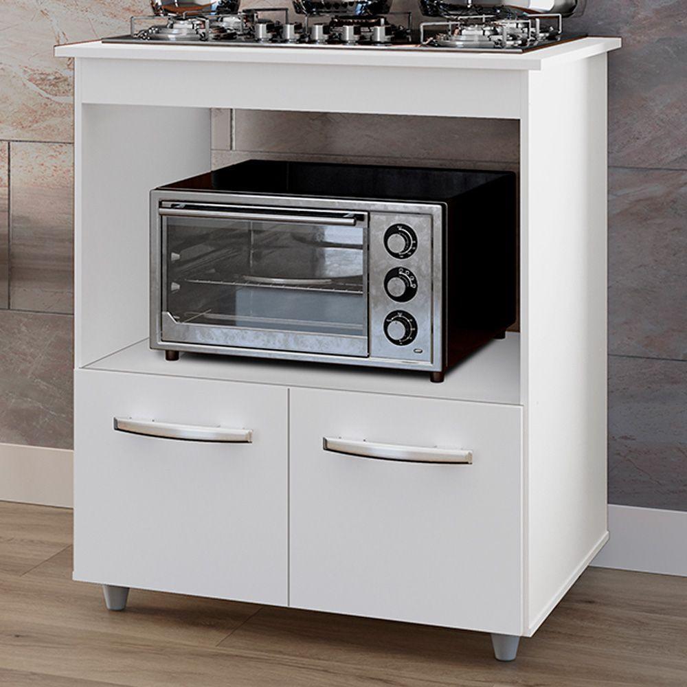 Balcão Para Cooktop 5 Bocas Elisa Branco Mobbs - 2