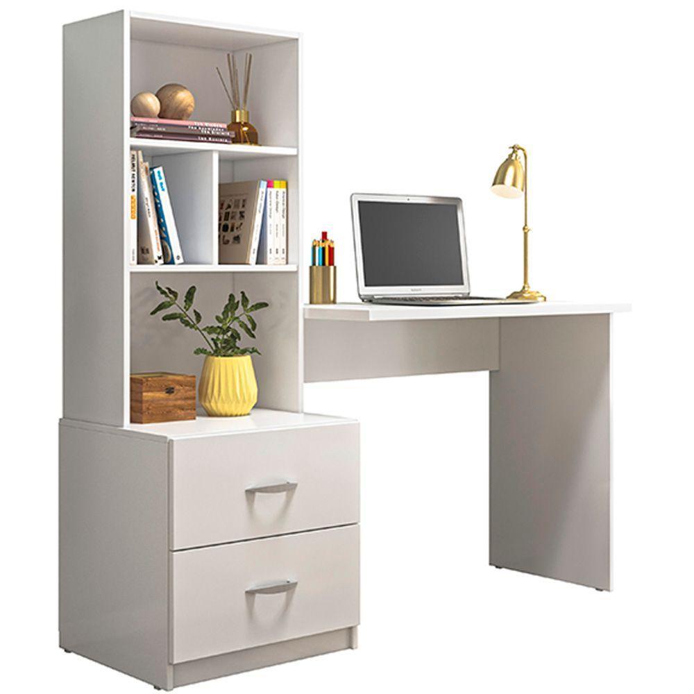 Escrivaninha Cristal Branco Plla - 1