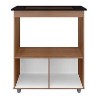 Balcão Para Cooktop 4 Bocas Elisa Savana Off White Mobbs - 3