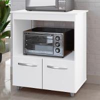 Balcao Multiuso Com Tampo 83 Cm 2p Angela Branco Mobbs - 2