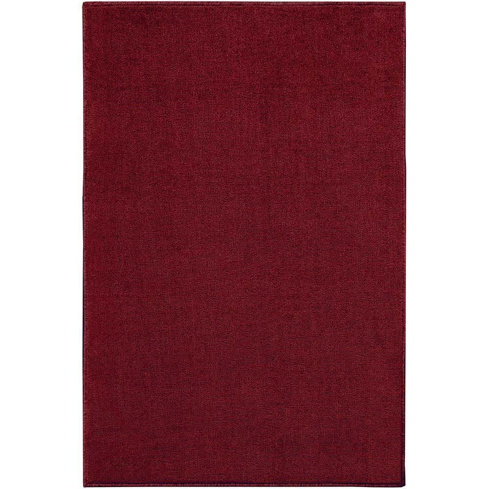 Tapete Para Sala Itapema N Vermelho 1,00x1,50m - 1
