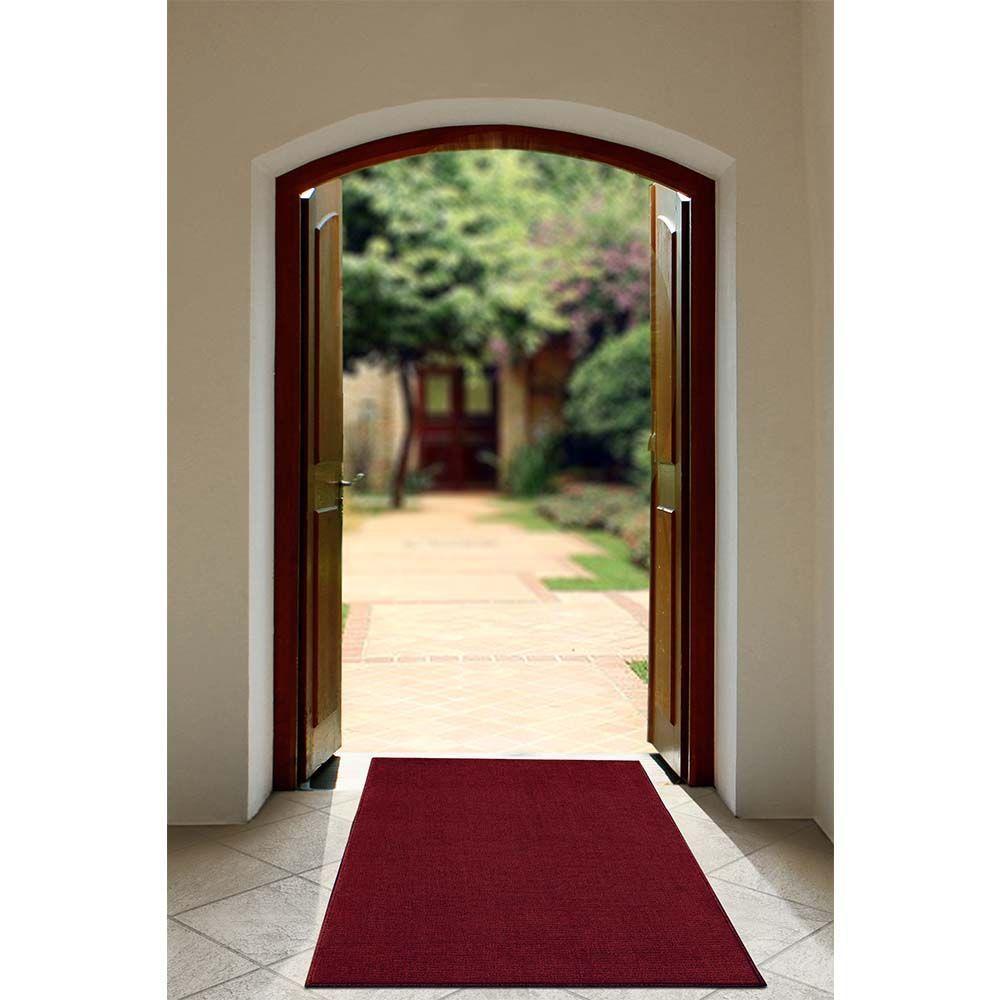 Tapete Para Sala Itapema N Vermelho 1,00x1,50m - 2