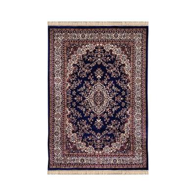 Tapete Para Sala Belga Bruxelas 7 Azul 2,00x2,50m - Edantex