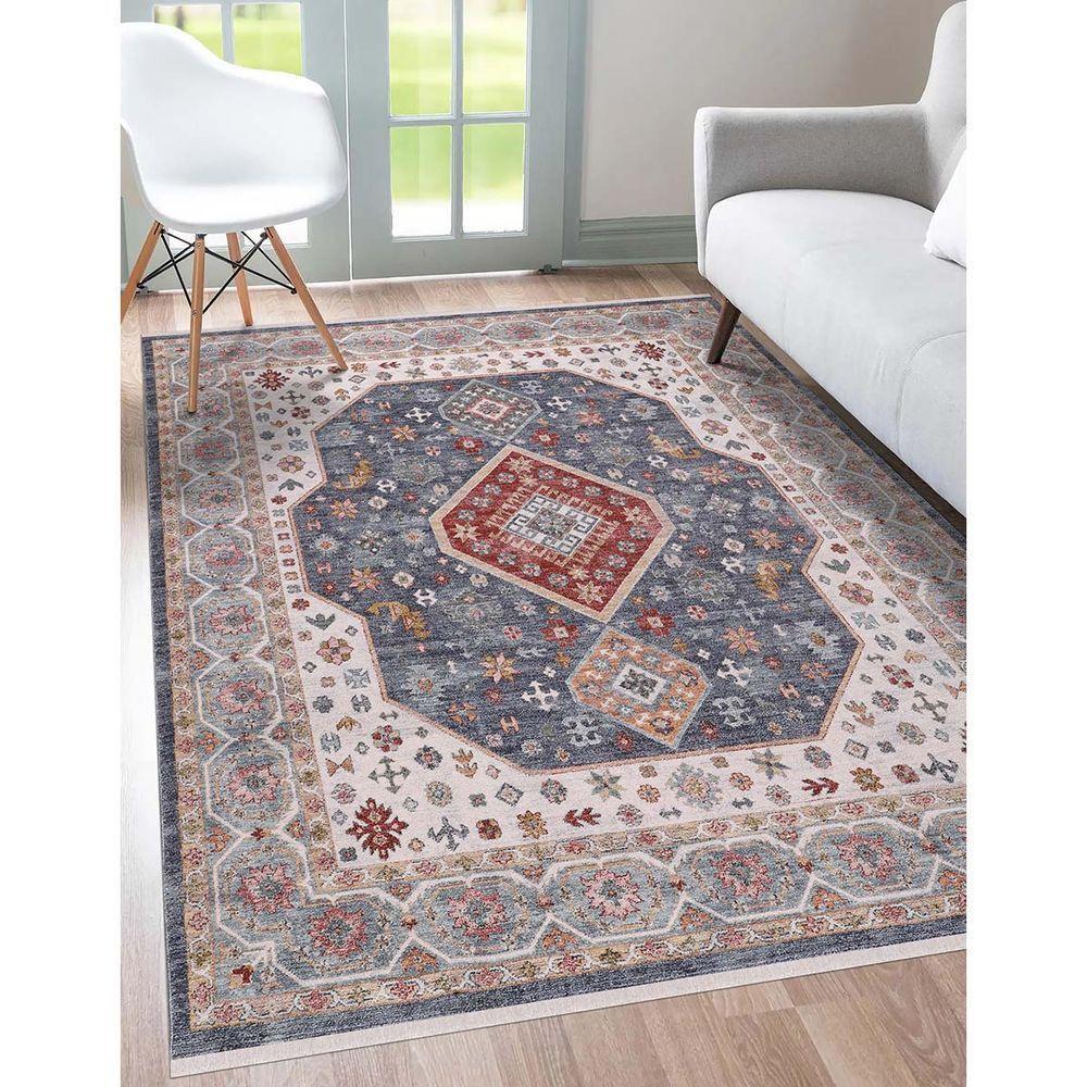 Tapete Para Sala Coliseo 06 Cinza 1,40x2,00m - Edantex - 5