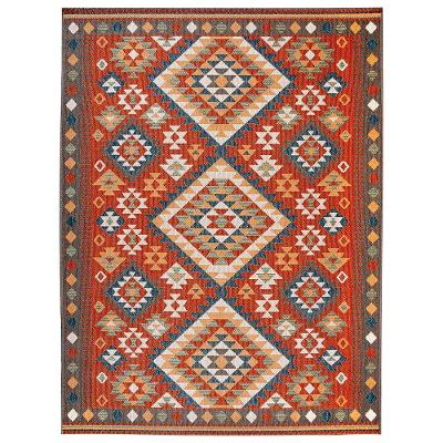 Tapete Sisal Aurora 06 Vermelho 1,40x2,00m - Edantex