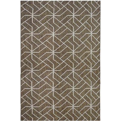 Tapete Sisal Bali Bouclê Castor Marrom 2,00x3,00m