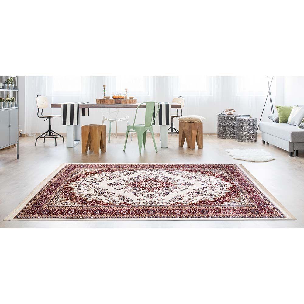 Tapete Para Sala Belga Bruxelas 2 Vermelho 2,00x2,50m - 2