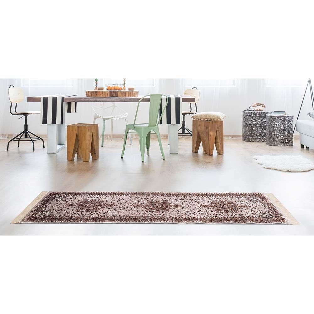 Tapete Belga Bruxelas 5 Bege 0,50x1,00m - Edantex - 2