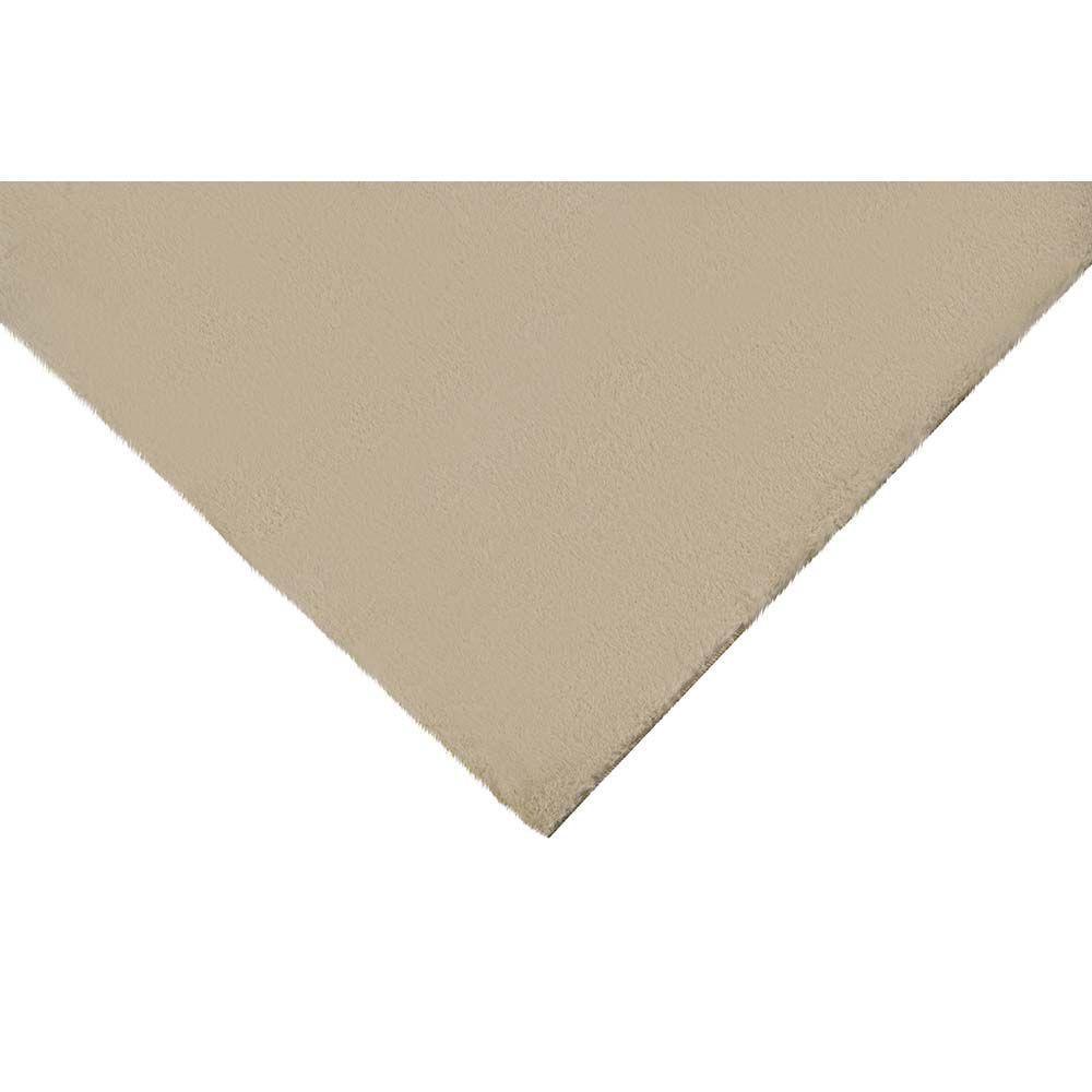 Tapete Felpudo Aconchego 02 Bege 1,00x1,40m - Edantex - 6