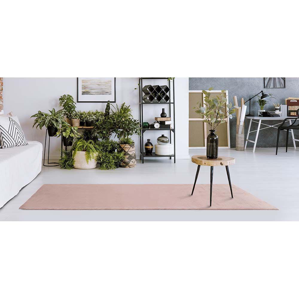 Tapete Felpudo Aconchego 07 Rosa 0,50x0,80m - Edantex - 5