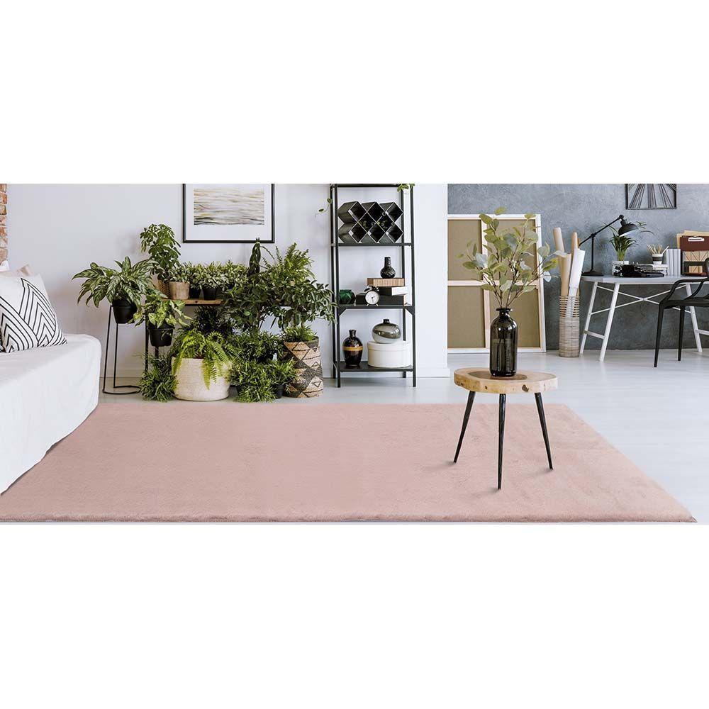 Tapete Felpudo Aconchego 07 Rosa 0,50x0,80m - Edantex - 6