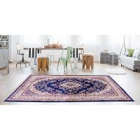 Tapete Para Sala Belga Bruxelas 7 Azul 1,00x1,40m - Edantex - 2