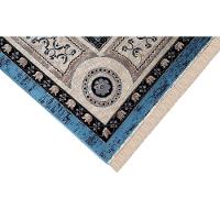 Tapete Para Sala Belga Bruxelas 9 Azul 1,00x1,40m - Edantex - 3