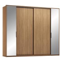 Guarda Roupa Casal 4 Portas Com Espelho E 4 Gavetas Laredo Amêndola-nude Prime Tx - 10