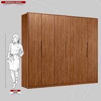 Guarda Roupa Casal 6 Portas E 6 Gavetas Atrice Nogueira Touch