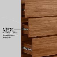 Guarda Roupa Casal 6 Portas E 6 Gavetas Atrice Nogueira Touch - 6