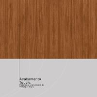 Guarda Roupa Casal 4 Portas Com Espelho E 3 Gavetas Attore Nogueira Touch - 10