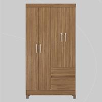 Guarda Roupa Solteiro 4 Portas E 2 Gavetas Almirante Amêndola Touch - 6