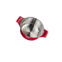 Caçarola Vermelha Alumínio Fundido Usinado Javali Aa 24Cm - 3