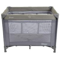 Berço Portátil Burigotto Sonata Desmontável Com Mosquiteiro Cinza Gray - 1