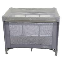Berço Portátil Burigotto Sonata Desmontável Com Mosquiteiro Cinza Gray - 2