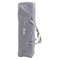 Berço Portátil Burigotto Sonata Desmontável Com Mosquiteiro Cinza Gray