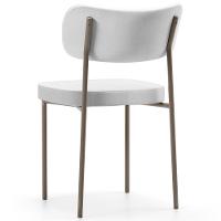 Kit 02 Cadeiras Decorativas Para Sala De Jantar Melina Base Arena L02 Facto Branco - Lyam Decor - 7