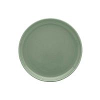 Prato Sobremesa Em Cerâmica Flat Matcha 20cm Oxford - 1