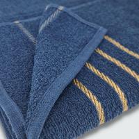 Jogo De Toalha 4 Peças Coleção Montreal 100% Algodão Azul - 2