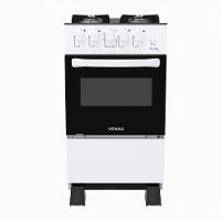 Fogão 4 Bocas Venax Picasso Line Mesa De Vidro Branco Bivolt - 1