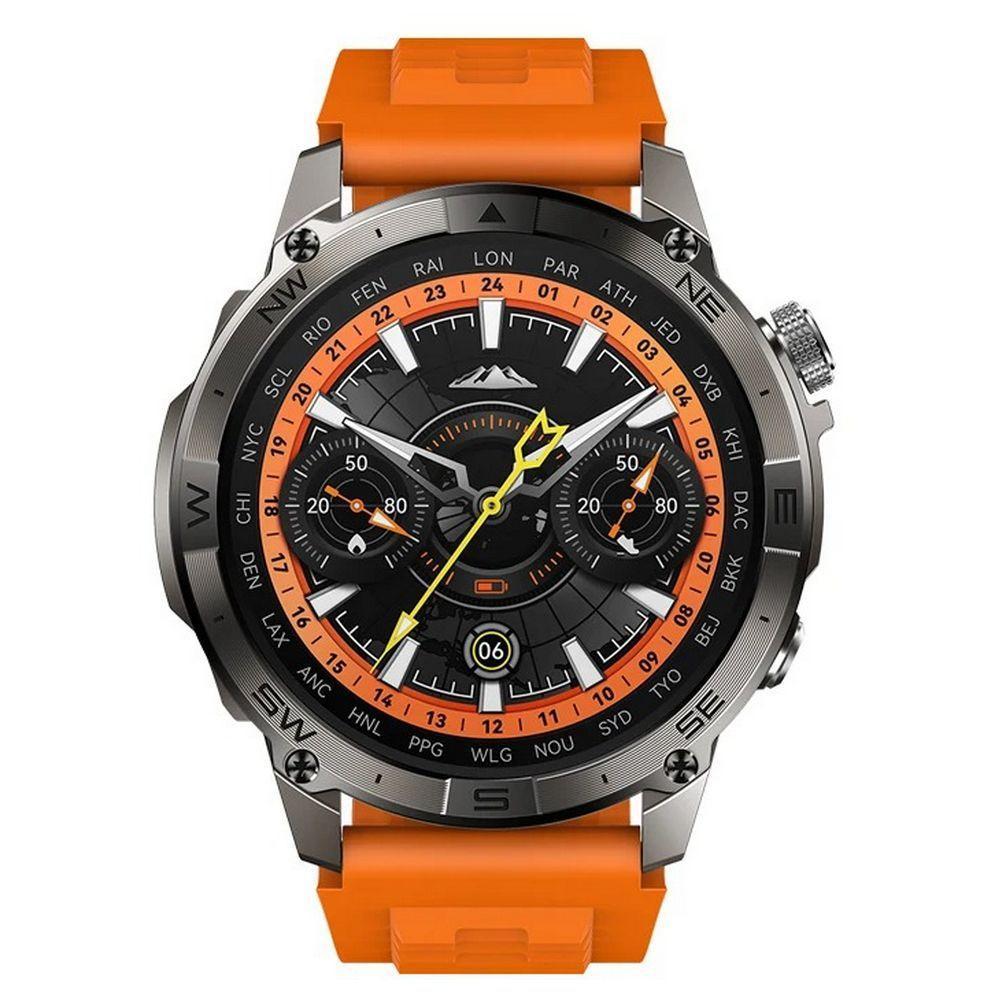 Relógio Zeblaze Stratos 2 Plus Gps Amoled Bússola Altímetro Bluetooth Laranja - 1