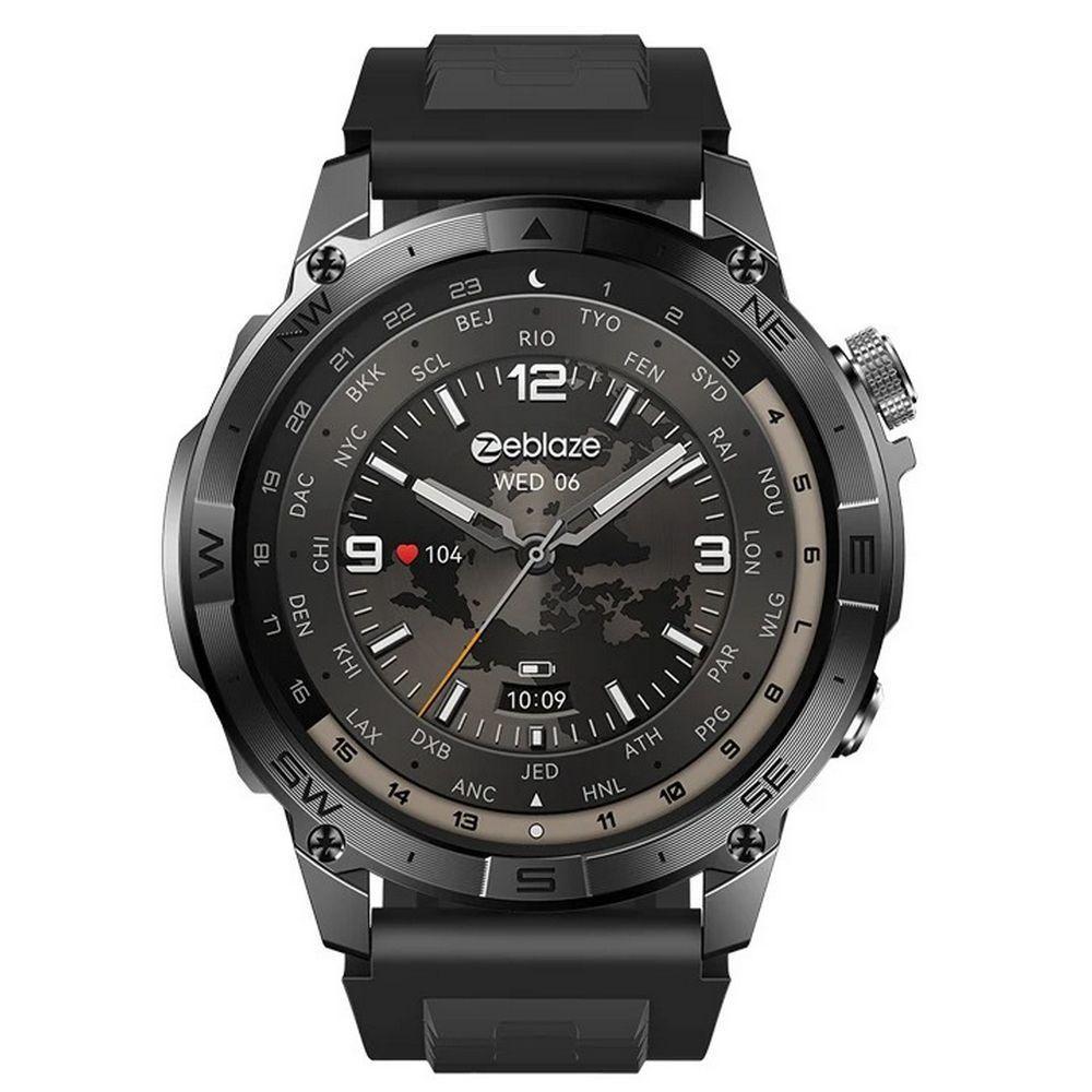 Relógio Zeblaze Stratos 2 Plus Gps Amoled Bússola Altímetro Bluetooth Cinza - 1