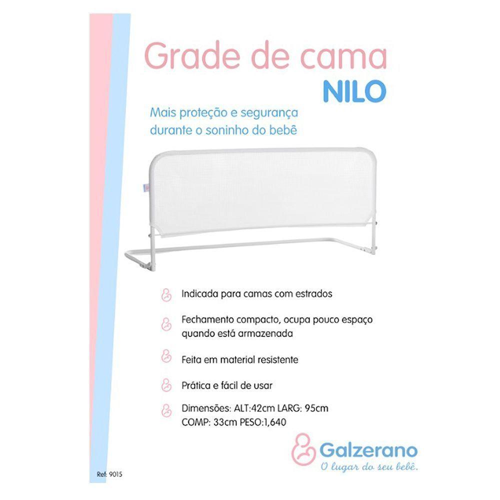 Grade De Cama Galzerano Nilo 9015 Branco - 2